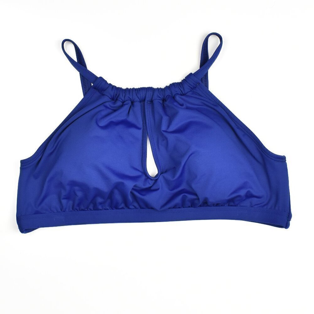 La Blanca Island Goddess Keyhole Bikini and Shirred Hipster Bottom - 34E/8 - Picture 2 of 9